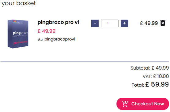 Cartbraco Basket List Widget