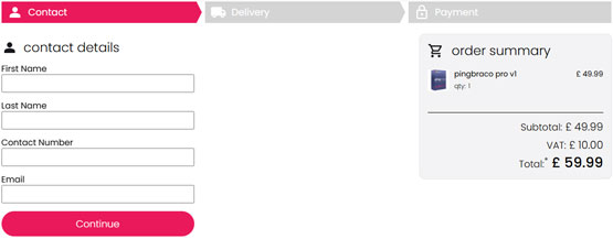 Cartbraco Checkout Widget