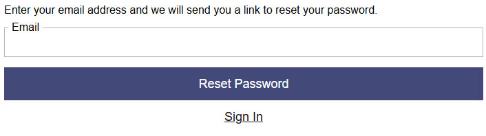 Biobraco Forgotten Password Component